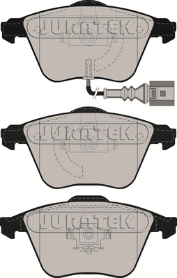 JURATEK fékbetétkészlet, tárcsafék - JCP1765 - TothCarparts