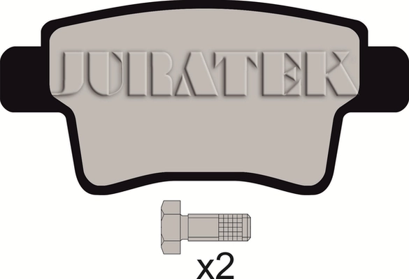 JURATEK fékbetétkészlet, tárcsafék - JCP1973 - TothCarparts