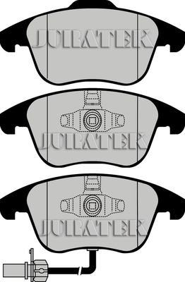 JURATEK fékbetétkészlet, tárcsafék - JCP4045 - TothCarparts