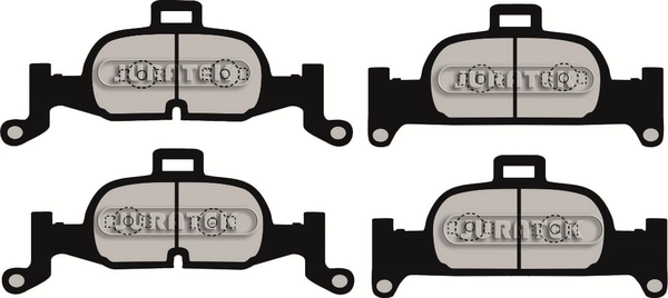 JURATEK fékbetétkészlet, tárcsafék - JCP8162 - TothCarparts