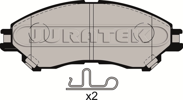 JURATEK fékbetétkészlet, tárcsafék - JCP8172 - TothCarparts