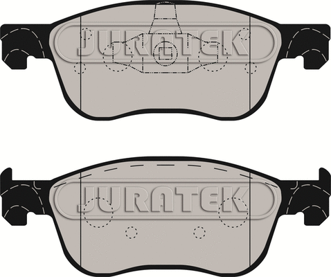 JURATEK fékbetétkészlet, tárcsafék - JCP8212 - TothCarparts