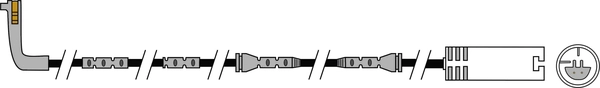 JURATEK figyelmezető kontaktus, fékbetétkopás - JCW240 - TothCarparts