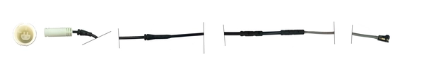 JURATEK figyelmezető kontaktus, fékbetétkopás - JCW294 - TothCarparts