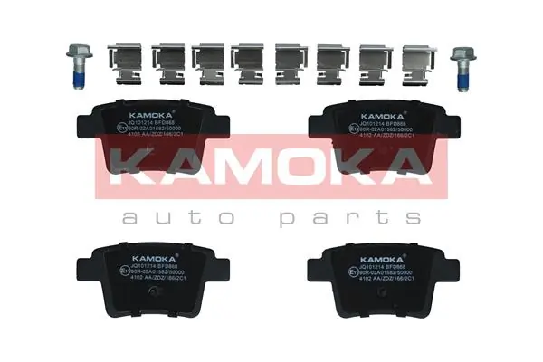KAMOKA fékbetétkészlet, tárcsafék - JQ101214 - TothCarparts