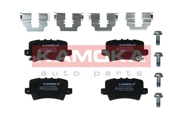 KAMOKA fékbetétkészlet, tárcsafék - JQ101261 - TothCarparts