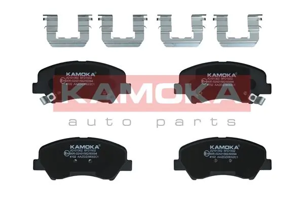 KAMOKA fékbetétkészlet, tárcsafék - JQ101302 - TothCarparts
