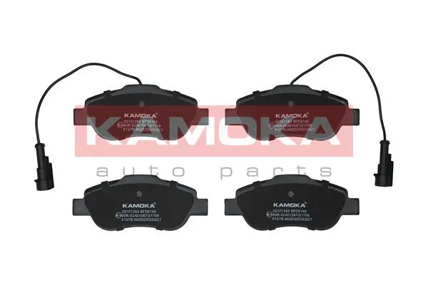 KAMOKA fékbetétkészlet, tárcsafék - JQ101383 - TothCarparts