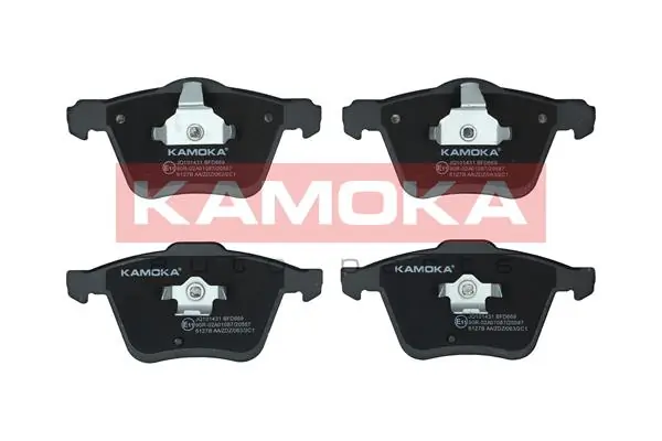 KAMOKA fékbetétkészlet, tárcsafék - JQ101431 - TothCarparts