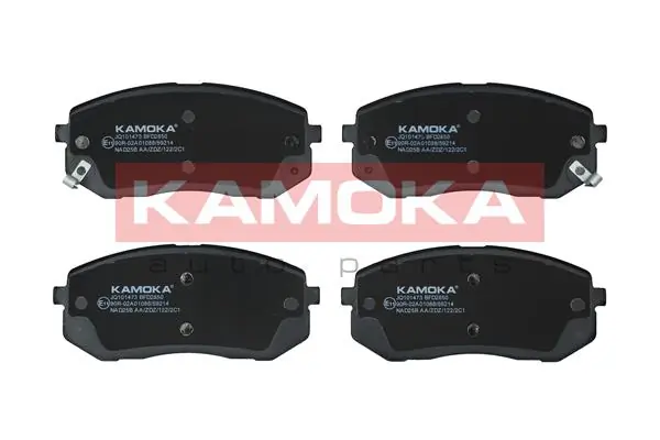 KAMOKA fékbetétkészlet, tárcsafék - JQ101473 - TothCarparts