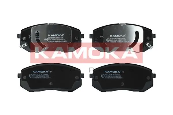 KAMOKA fékbetétkészlet, tárcsafék - JQ101474 - TothCarparts