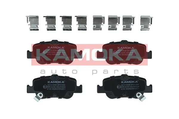 KAMOKA fékbetétkészlet, tárcsafék - JQ1018096 - TothCarparts