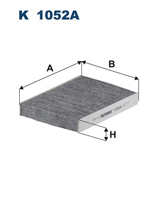 FILTRON szűrő, utastér levegő - K 1052A - TothCarparts