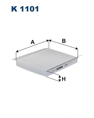 FILTRON szűrő, utastér levegő - K 1101 - TothCarparts