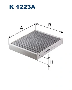 FILTRON szűrő, utastér levegő - K 1223A - TothCarparts