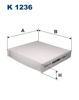 FILTRON szűrő, utastér levegő - K 1236 - TothCarparts