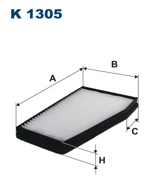 FILTRON szűrő, utastér levegő - K 1305 - TothCarparts