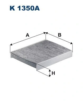 FILTRON szűrő, utastér levegő - K 1350A - TothCarparts