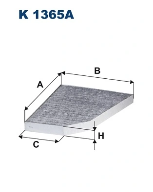 FILTRON szűrő, utastér levegő - K 1365A - TothCarparts