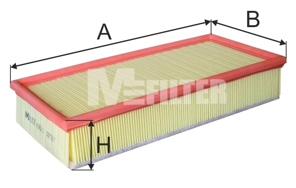 MFILTER légszűrő - K 165/1 - TothCarparts