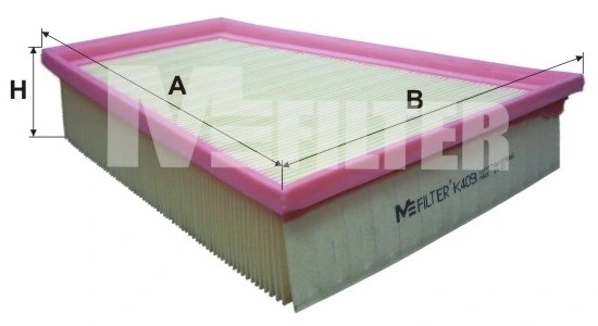 MFILTER légszűrő - K 409 - TothCarparts