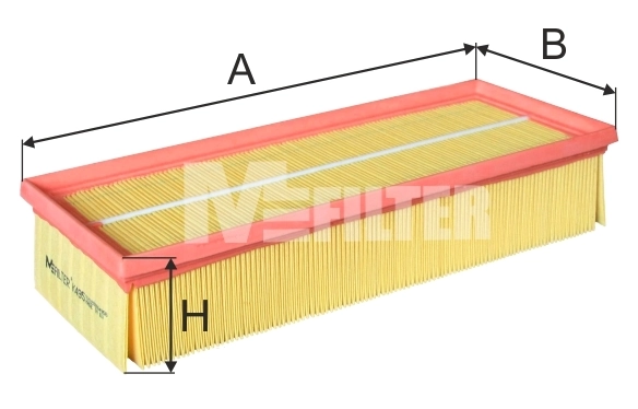MFILTER légszűrő - K 495 - TothCarparts