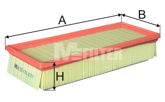 MFILTER légszűrő - K 751 - TothCarparts