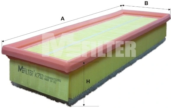 MFILTER légszűrő - K 752 - TothCarparts