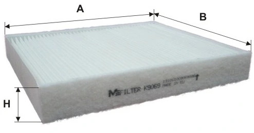MFILTER szűrő, utastér levegő - K 9069 - TothCarparts