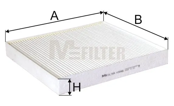 MFILTER szűrő, utastér levegő - K 9086 - TothCarparts