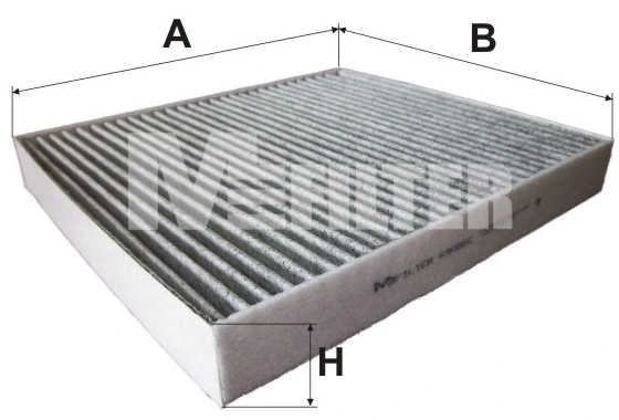 MFILTER szűrő, utastér levegő - K 9086C - TothCarparts