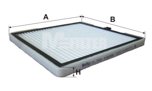 MFILTER szűrő, utastér levegő - K 9088 - TothCarparts