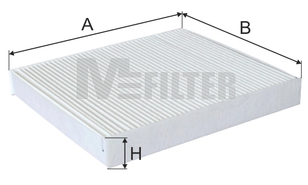 MFILTER szűrő, utastér levegő - K 984 - TothCarparts