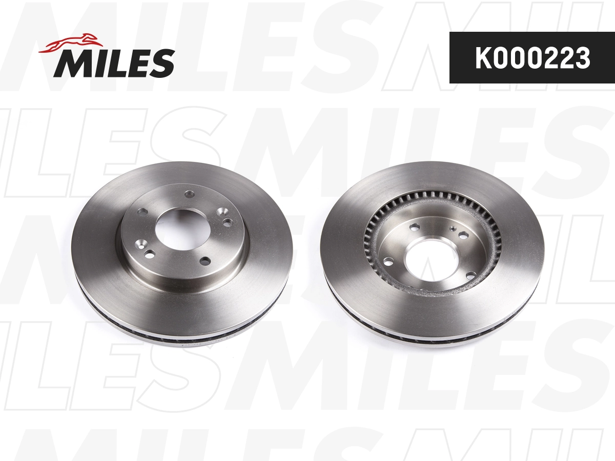 MILES féktárcsa - K000223 - TothCarparts
