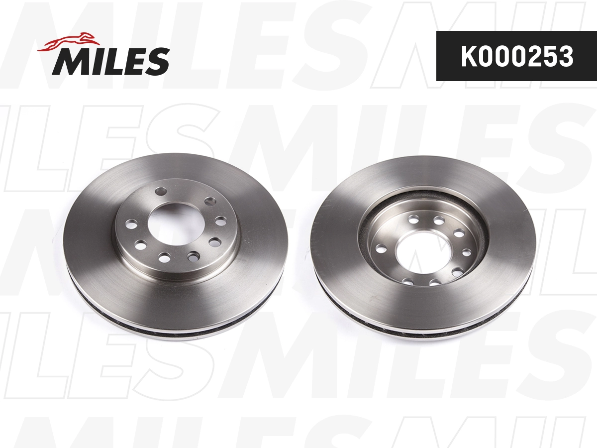 MILES féktárcsa - K000253 - TothCarparts