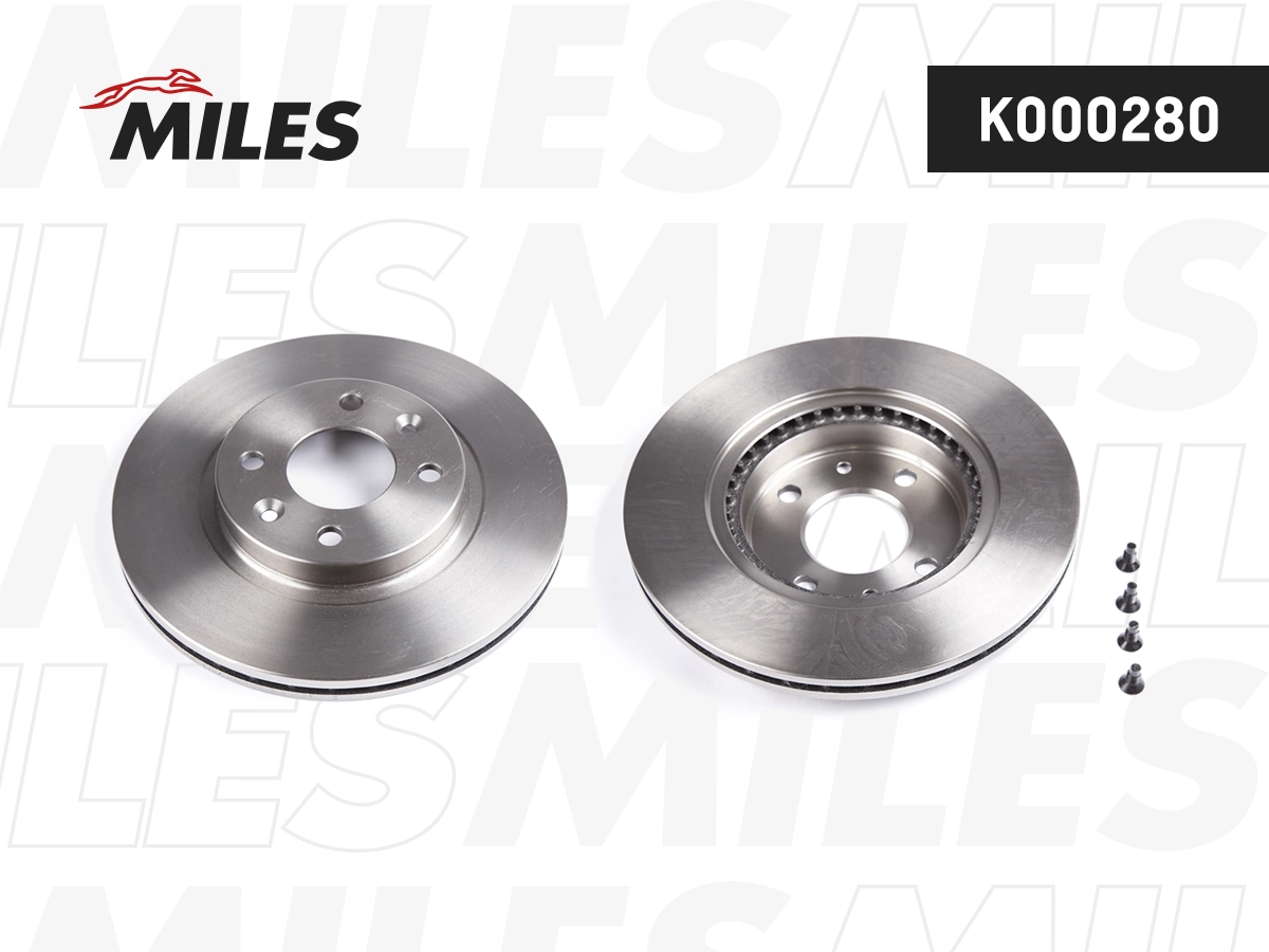 MILES féktárcsa - K000280 - TothCarparts