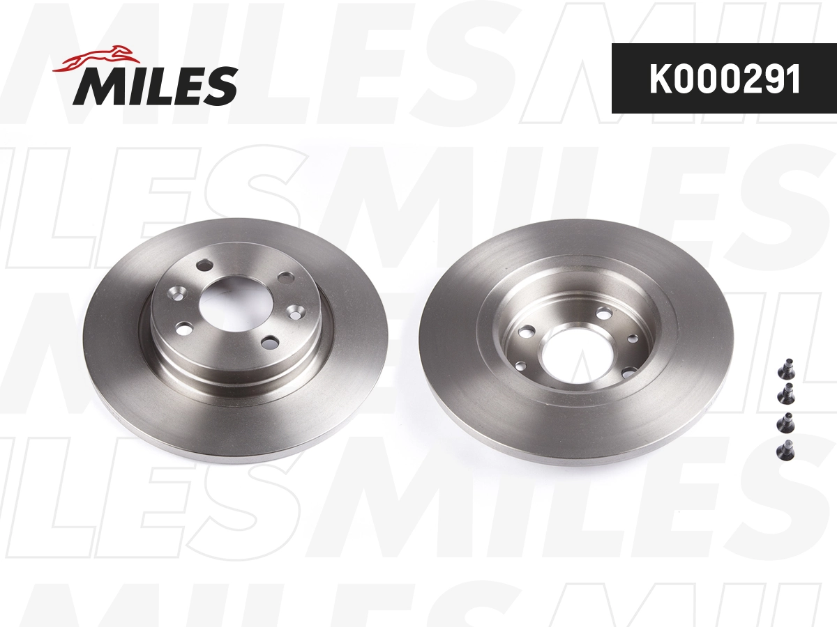 MILES féktárcsa - K000291 - TothCarparts