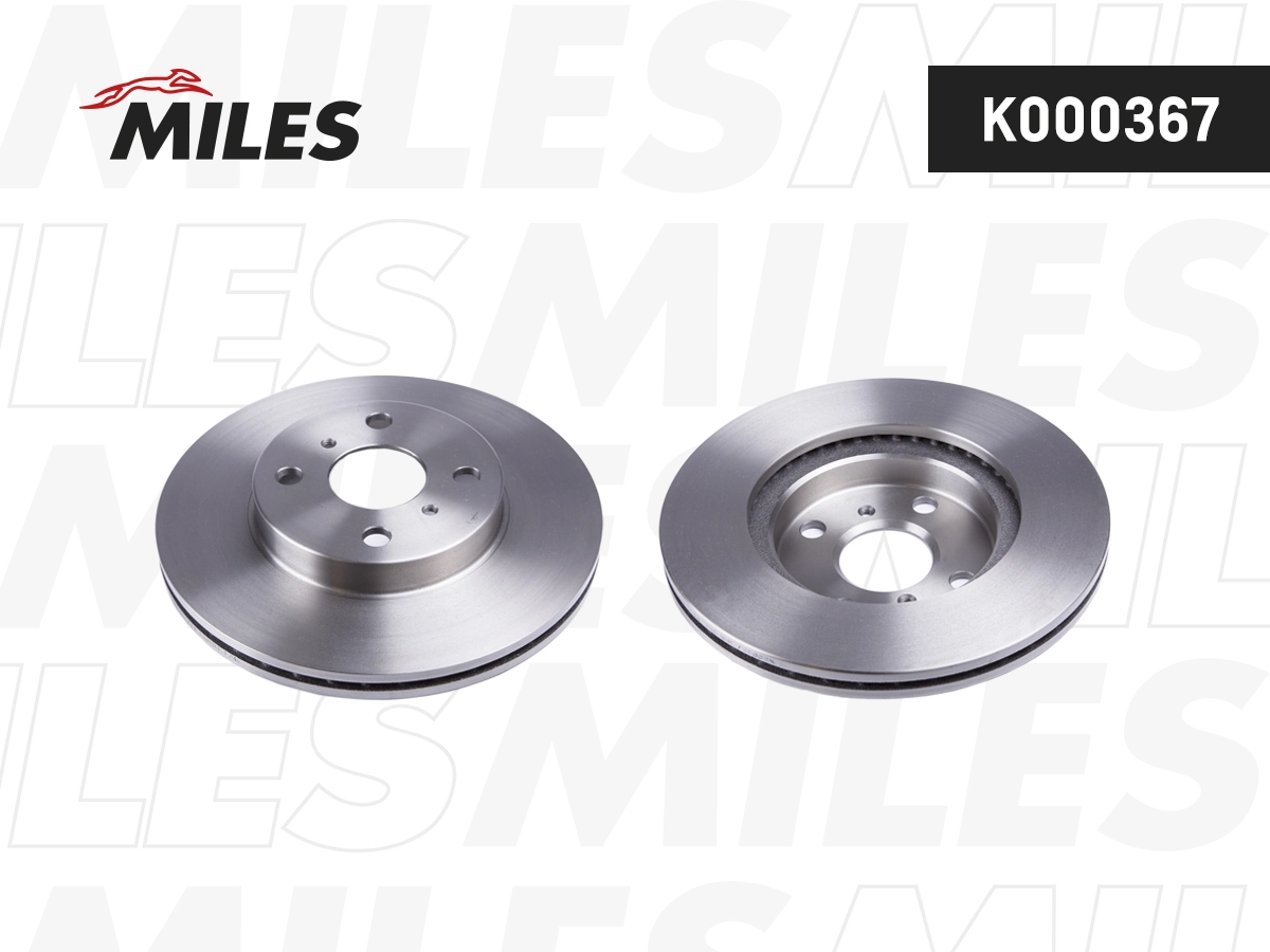 MILES féktárcsa - K000367 - TothCarparts