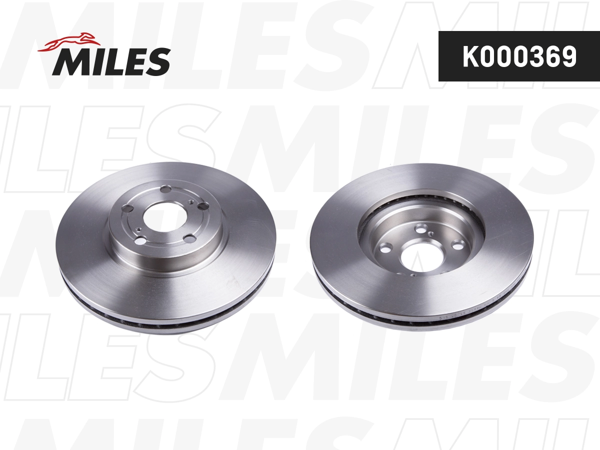 MILES féktárcsa - K000369 - TothCarparts