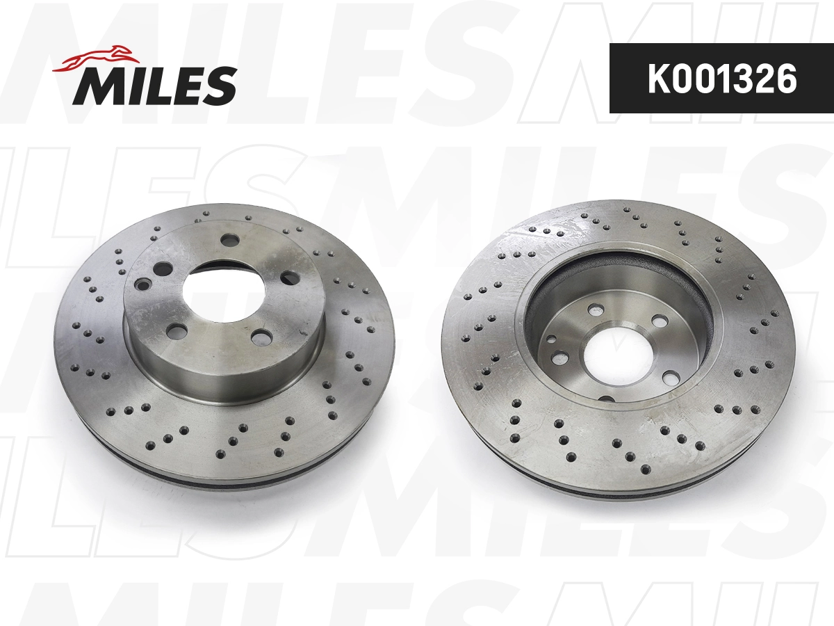 MILES féktárcsa - K001326 - TothCarparts