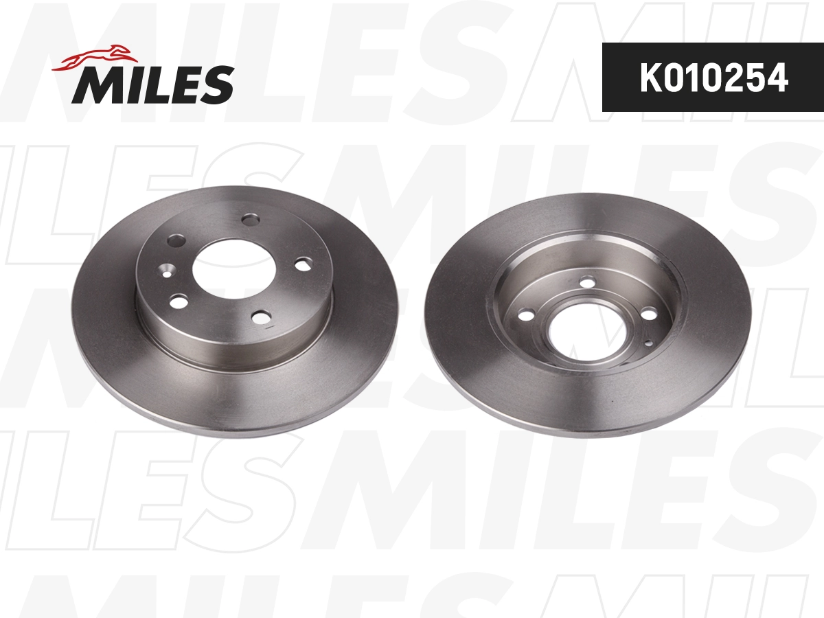 MILES féktárcsa - K010254 - TothCarparts