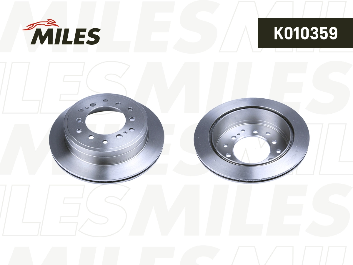 MILES féktárcsa - K010359 - TothCarparts