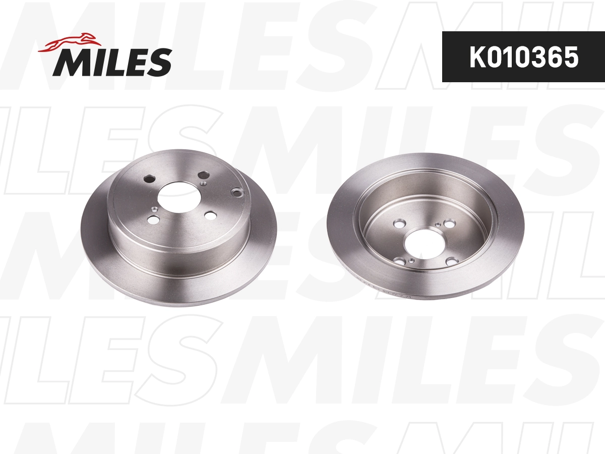MILES féktárcsa - K010365 - TothCarparts