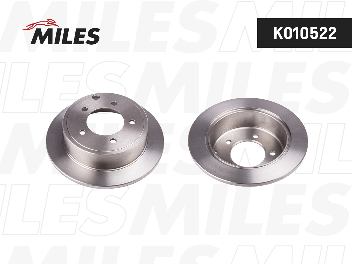 MILES féktárcsa - K010522 - TothCarparts