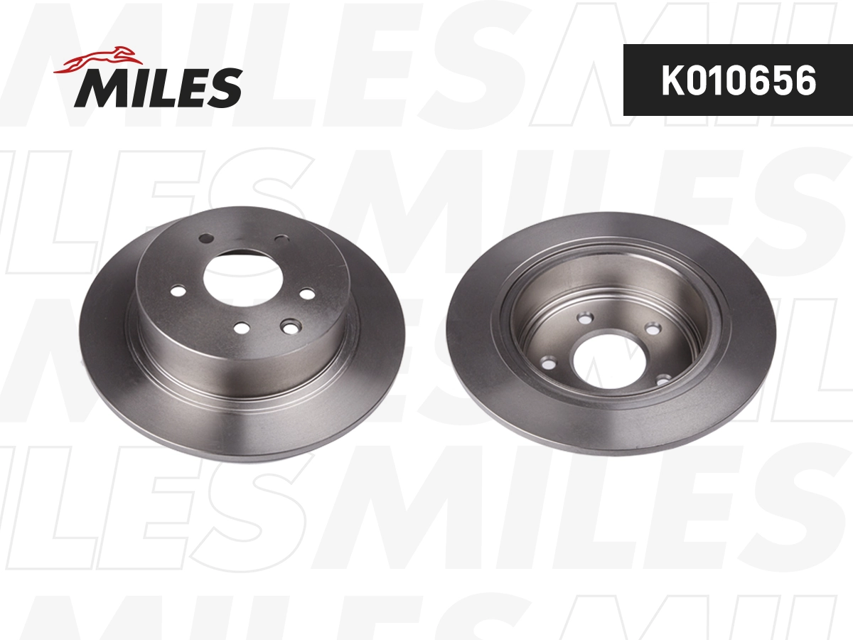 MILES féktárcsa - K010656 - TothCarparts