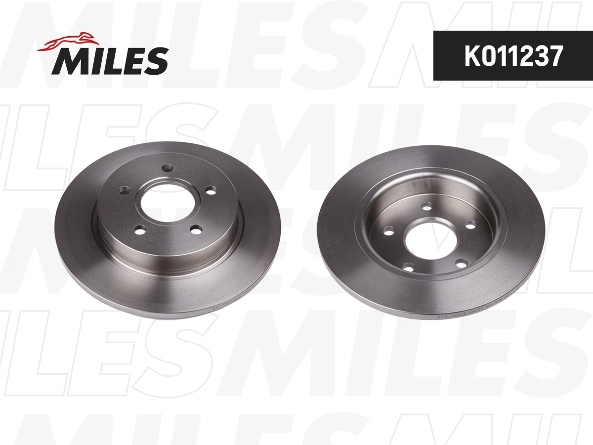 MILES féktárcsa - K011237 - TothCarparts