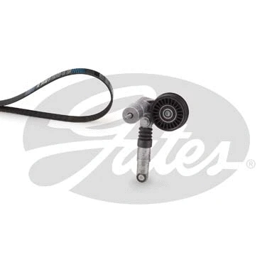 GATES hosszbordás szíj készlet - K015PK1435 - TothCarparts