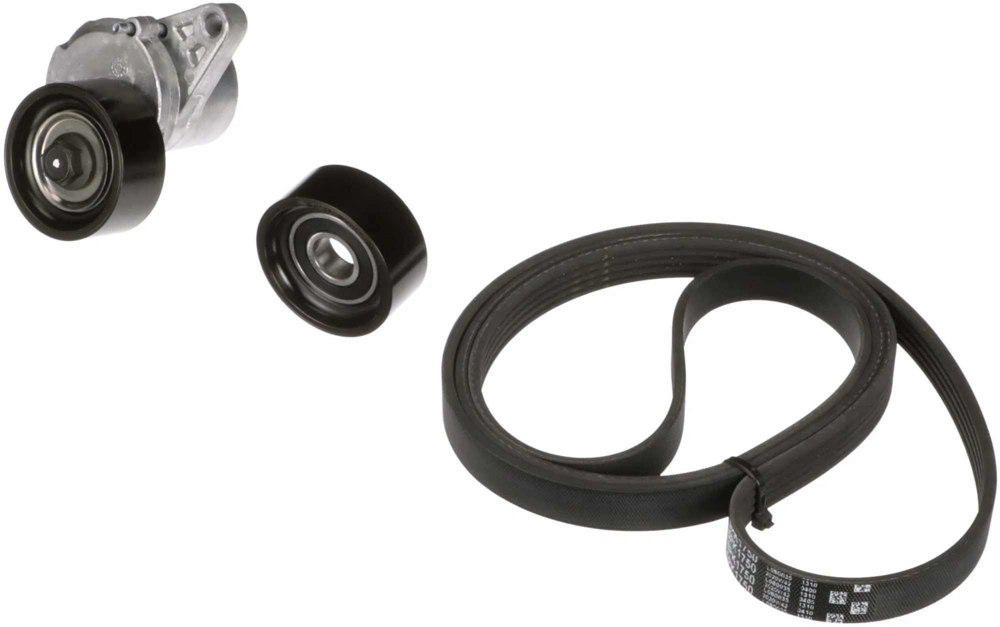 GATES hosszbordás szíj készlet - K015PK1750 - TothCarparts