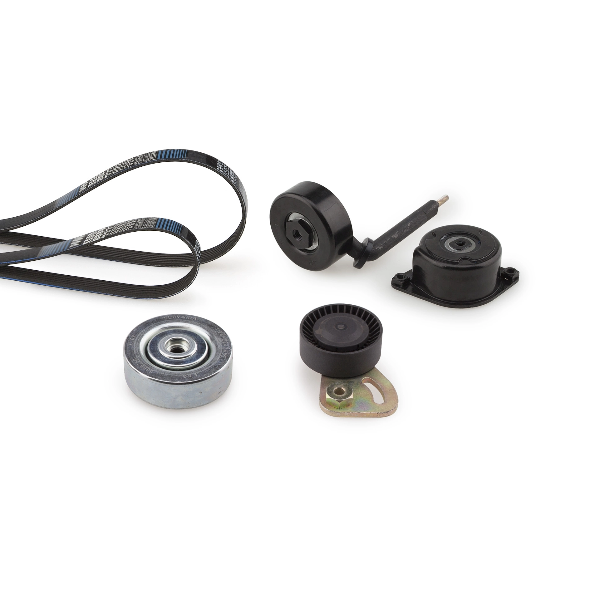 GATES hosszbordás szíj készlet - K015PK2030 - TothCarparts