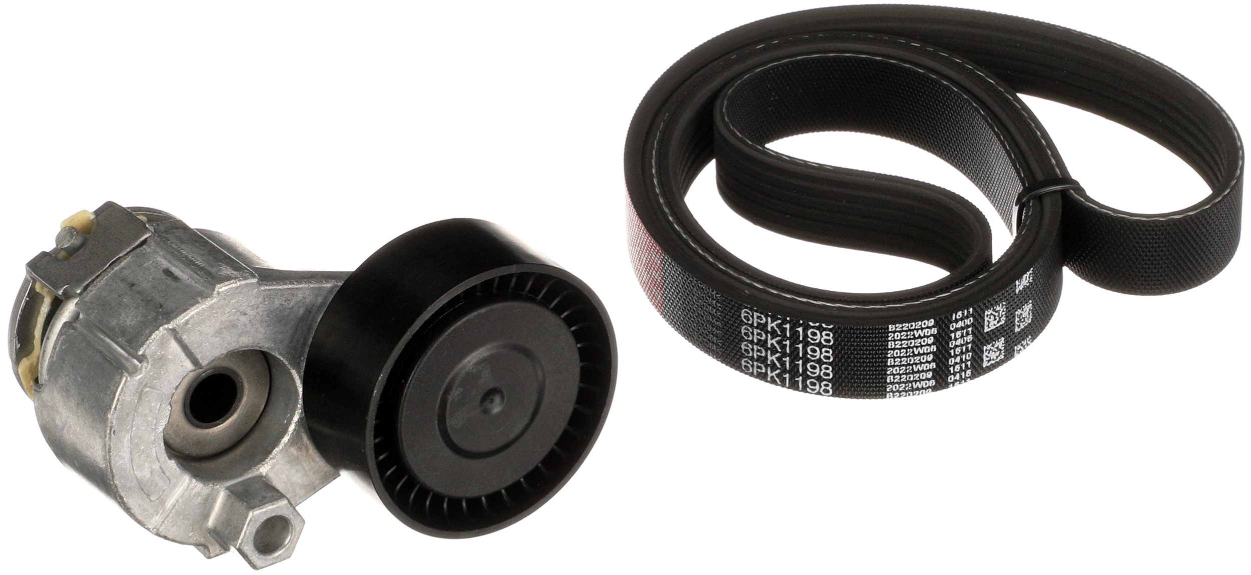 GATES hosszbordás szíj készlet - K016PK1198 - TothCarparts